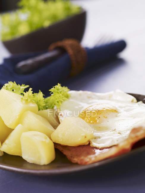 Taillous laying on plate — Stock Photo
