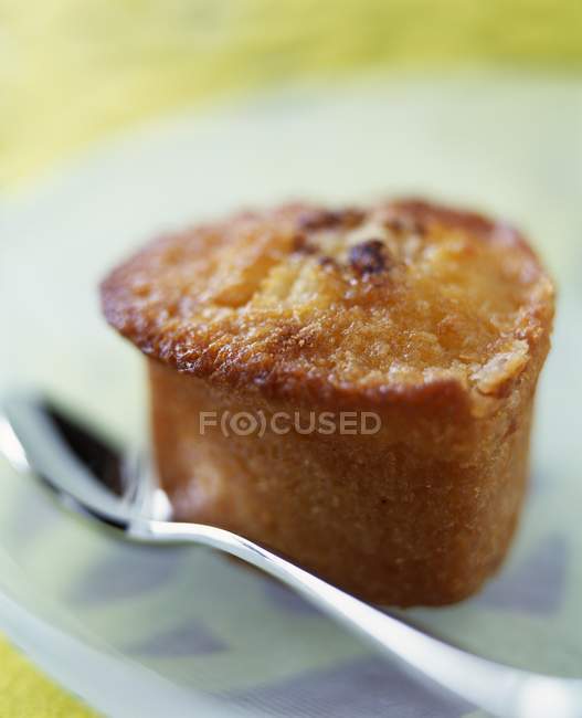 Gâteau de noix de coco en forme de coeur — Photo de stock