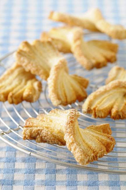 Sugared puff pastries — Stock Photo