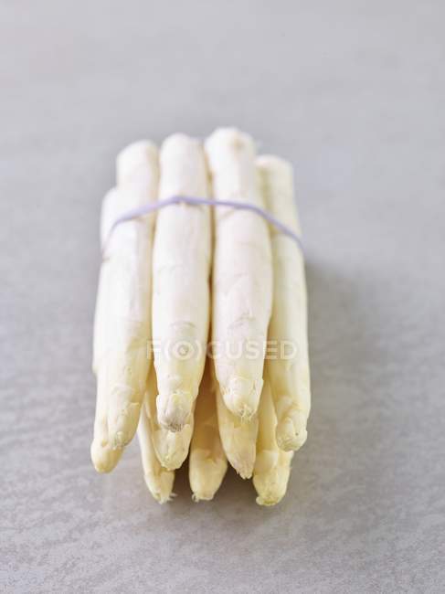Bando de espargos brancos — Fotografia de Stock
