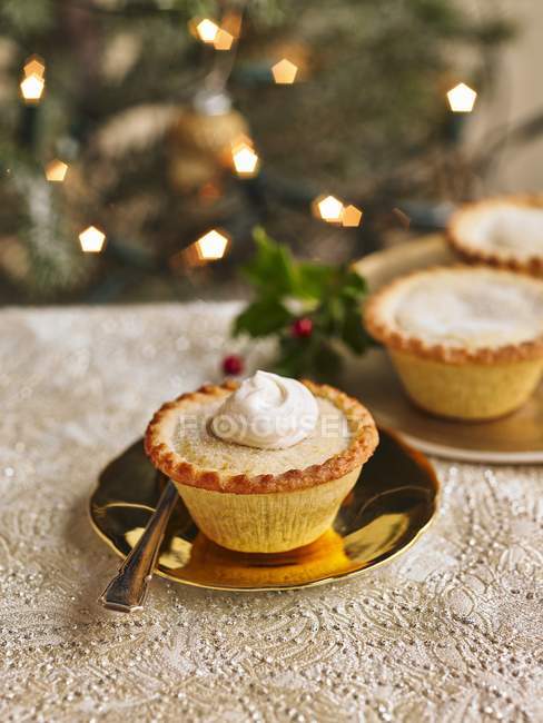 Deep Filled Mince Pies — Stock Photo