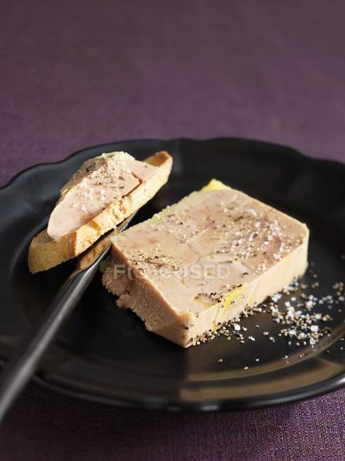 Pato foie gras - foto de stock