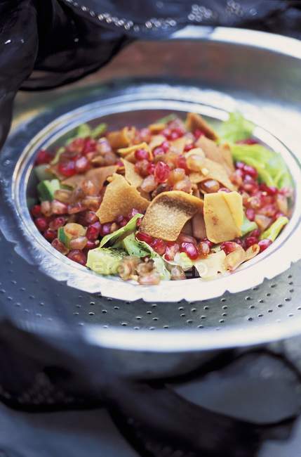 Lebanese salad with seeds — Stock Photo