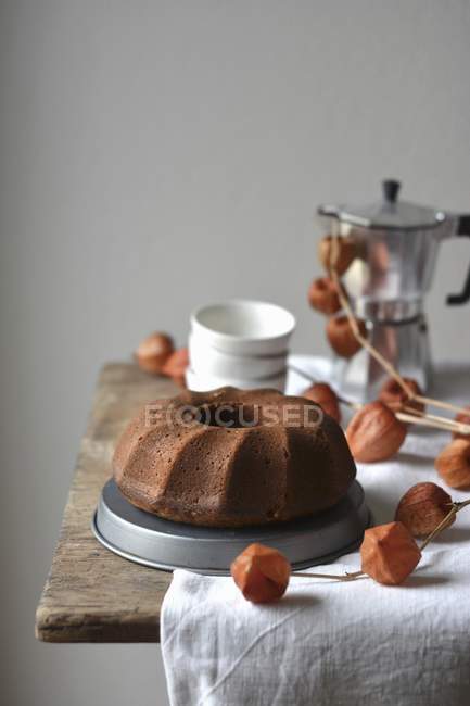 Кольцевой торт Гюльхупфа — стоковое фото