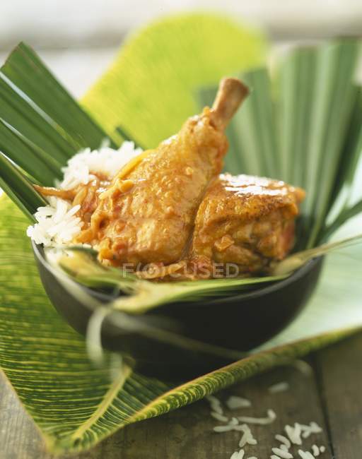 West Indian chicken — Stock Photo