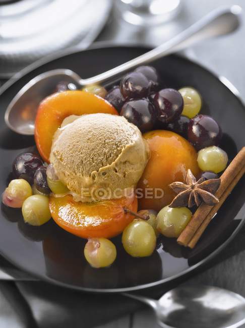 Salada de uva — Fotografia de Stock