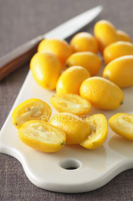 Fresh ripe Kumquats — Stock Photo