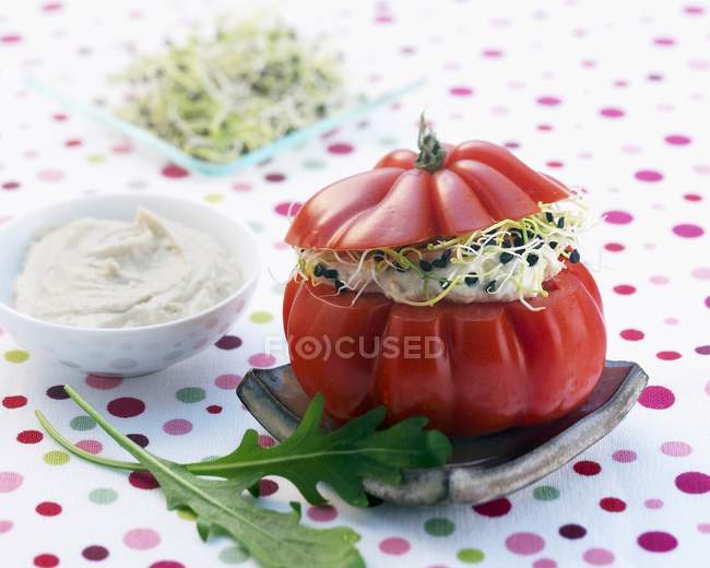 Cœur de boeuf tomate — Photo de stock