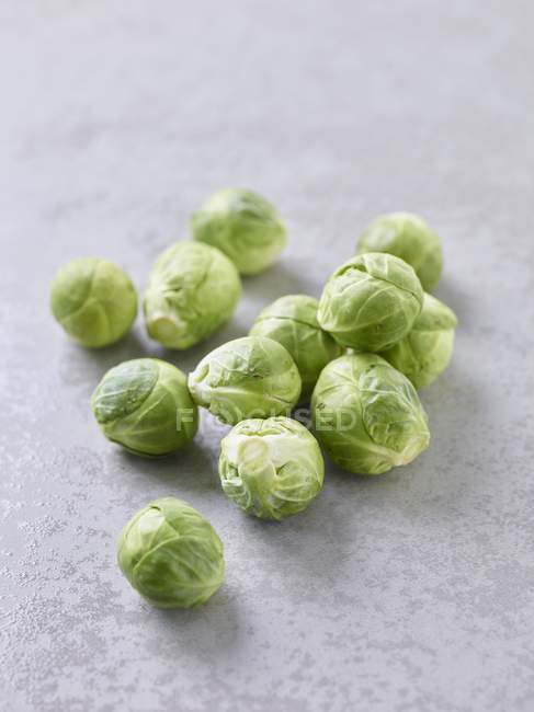 Raw green brussels — Stock Photo