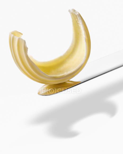 Curly piece of butter — Stock Photo