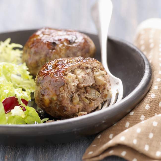 Quercy lamb meatballs — Stock Photo