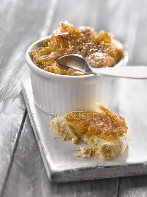 Marmellata di cipolla e miele — Foto stock