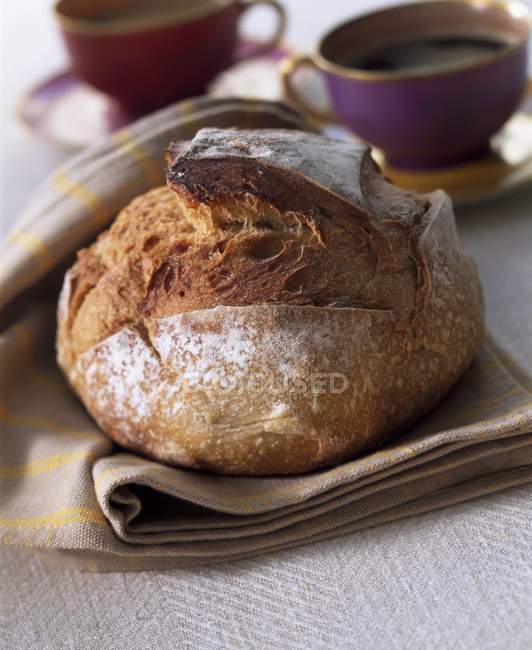 Pane di pane in agriturismo — Foto stock