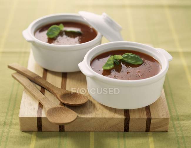 Zuppa fredda di pomodoro — Foto stock