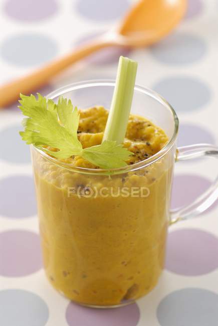 Mixed vegetable mousse — Stock Photo