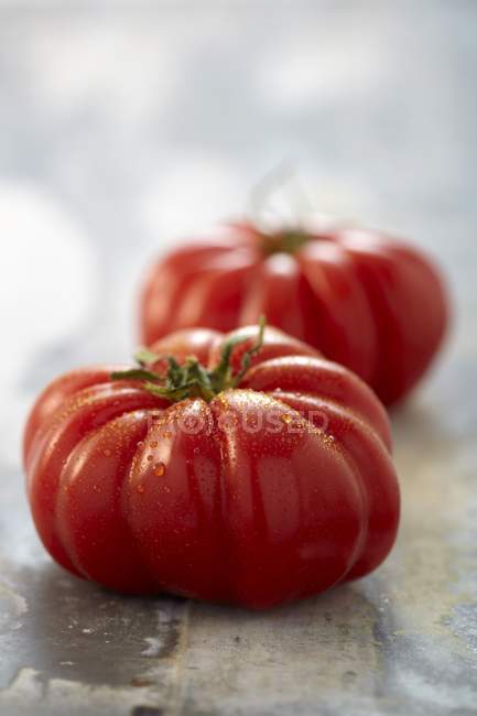 Tomates frescos de coeur de boeuf — Fotografia de Stock