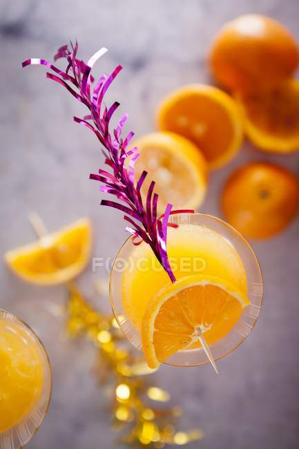 Cocktail di albicocca aspra — Foto stock