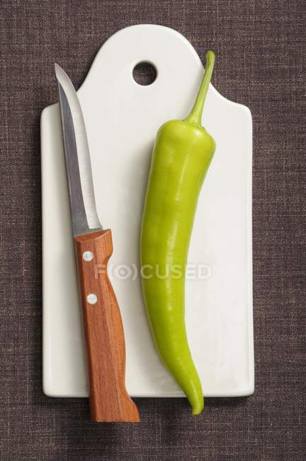 Fresh Green pepper — Stock Photo