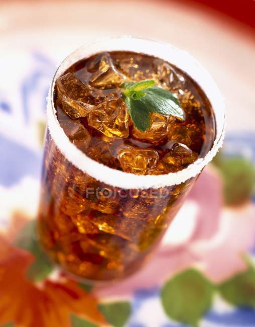 Cocktail Whisky-Coke — Foto stock