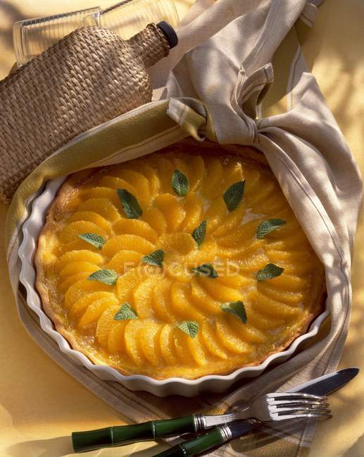 Clementine запечений пиріг — стокове фото