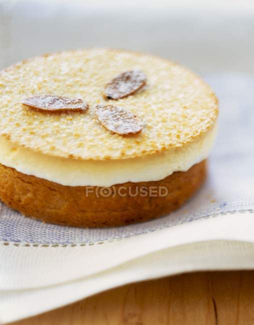 Small homemade Cheesecake — Stock Photo