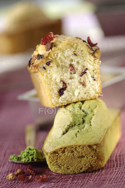Mini bolos com sabor a chá — Fotografia de Stock