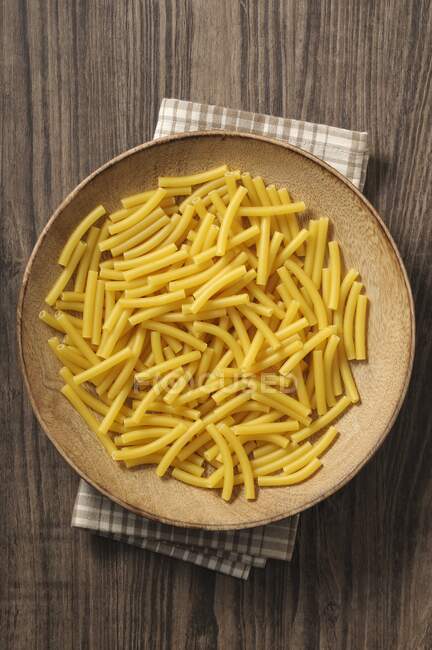 Macaroni sur une assiette — Photo de stock