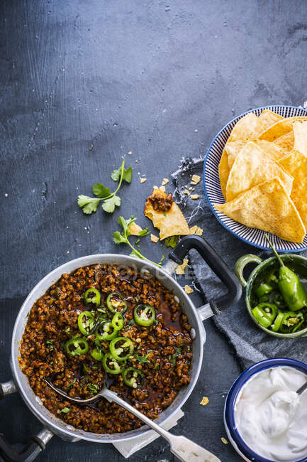 Traditional mexican food, selective focus — Stock Photo
