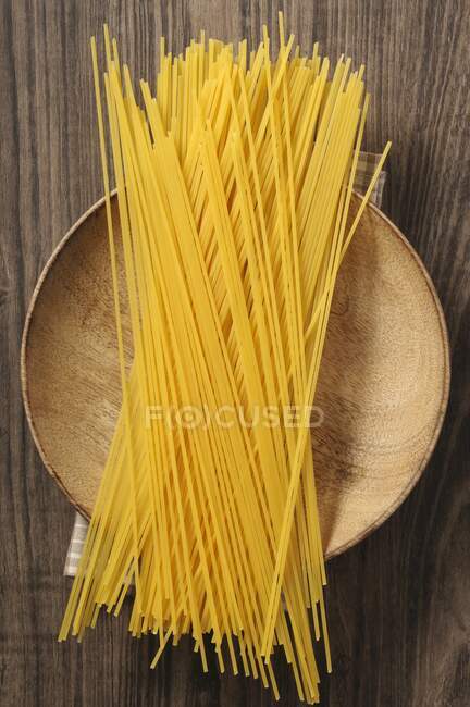 Close-up shot of delicious Spaghetti on a plate — Stock Photo