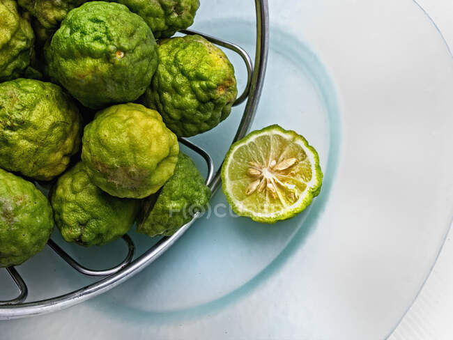 Limes kaffir dalla Thailandia — Foto stock
