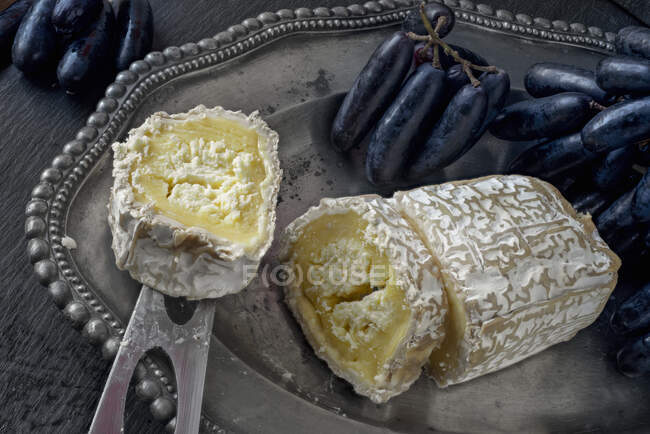 Neufchatel (French cheese from Normandy) — Photo de stock