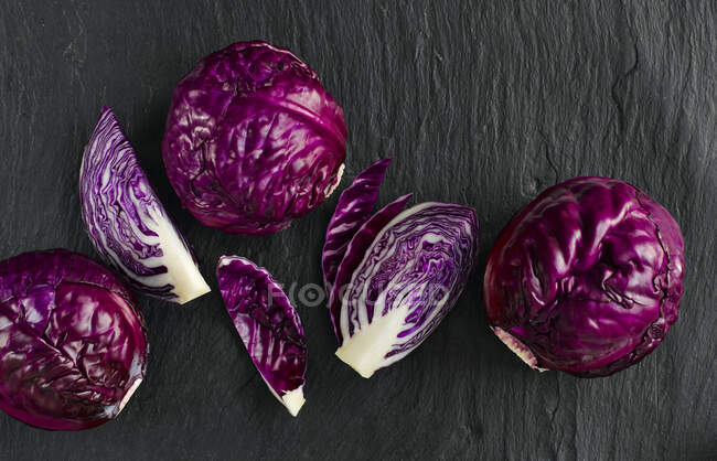 Close-up shot of delicious Red Cabbage — Stock Photo
