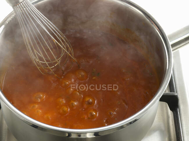 Cooking process of the preparation of the kitchen — Stock Photo