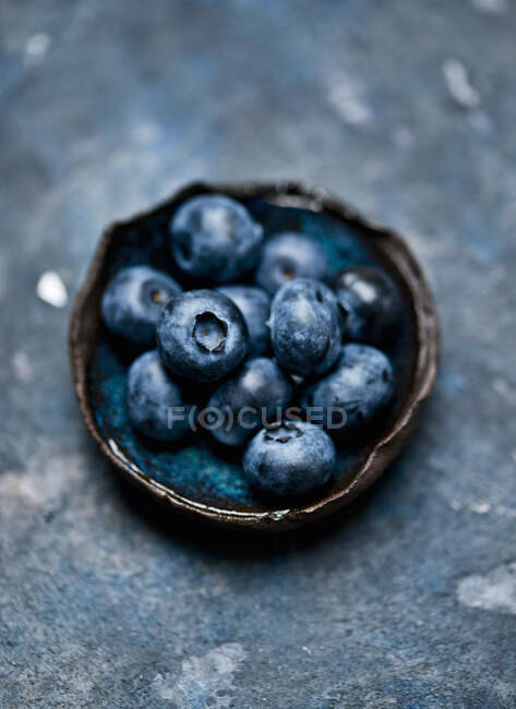 Close-up shot of delicious Blueberries — Stock Photo