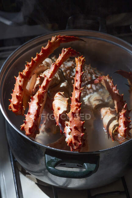 Crabe royal, gros plan — Photo de stock