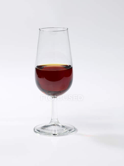 Glass of bitter isolated on white background — Stock Photo