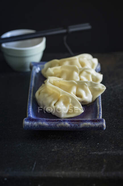 Dumplings, Ásia, vista de perto — Fotografia de Stock