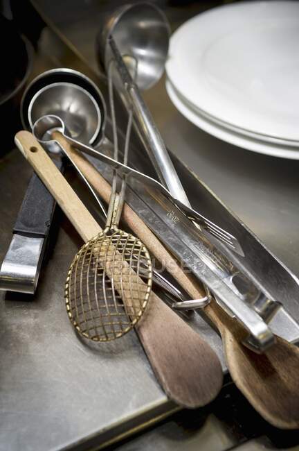 Kitchen Tools close-up view — Stock Photo