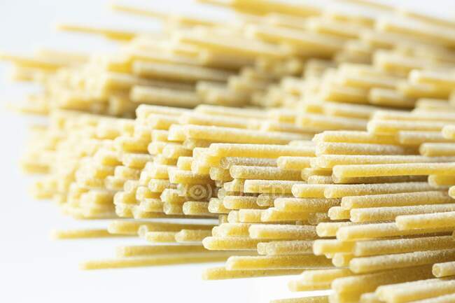 Espaguetis, plano de primer plano detallado - foto de stock