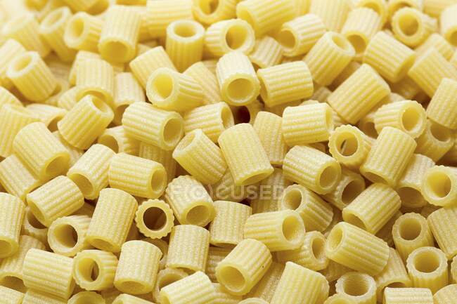 Cylindrical pasta pattern, closeup — Stock Photo