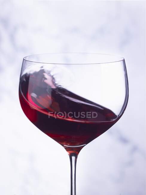 Composition with red wine — Stock Photo