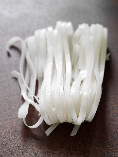 Rice noodles (close-up) — Stock Photo