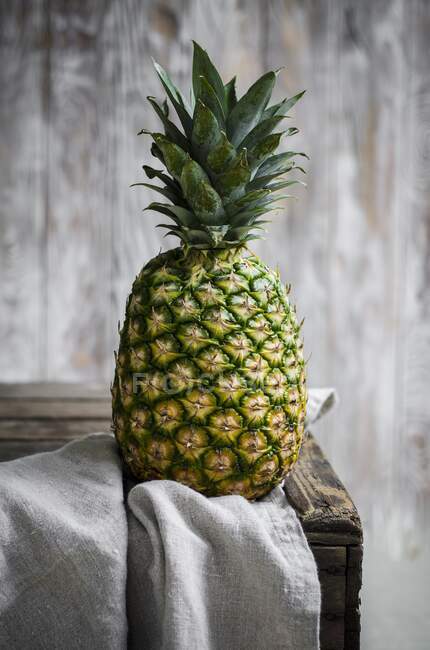 Queen Pineapple vista close-up — Fotografia de Stock