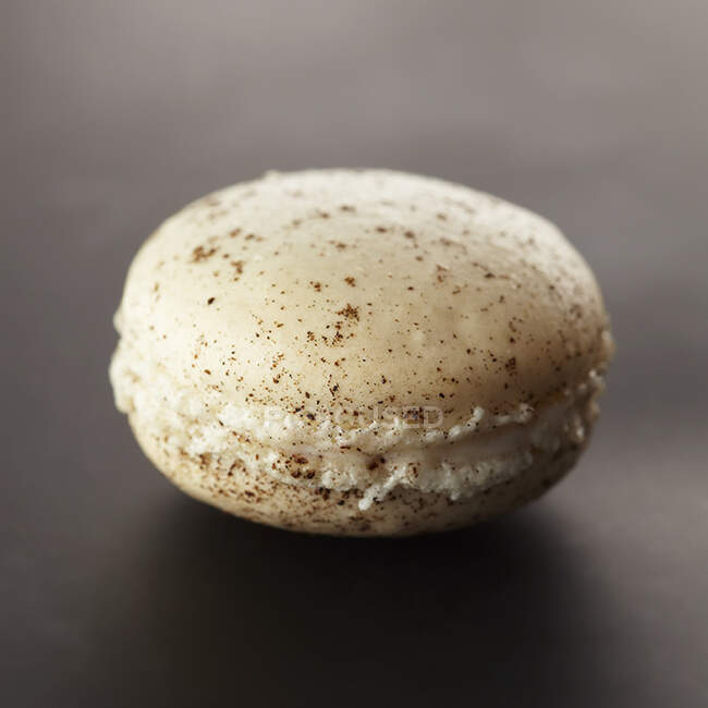 Macaron al cocco vista da vicino — Foto stock