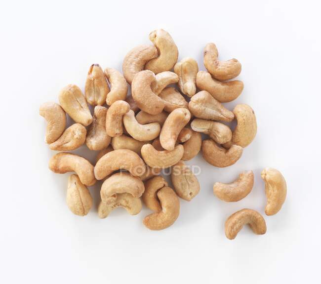 Cashew nuts (top view) — Stock Photo