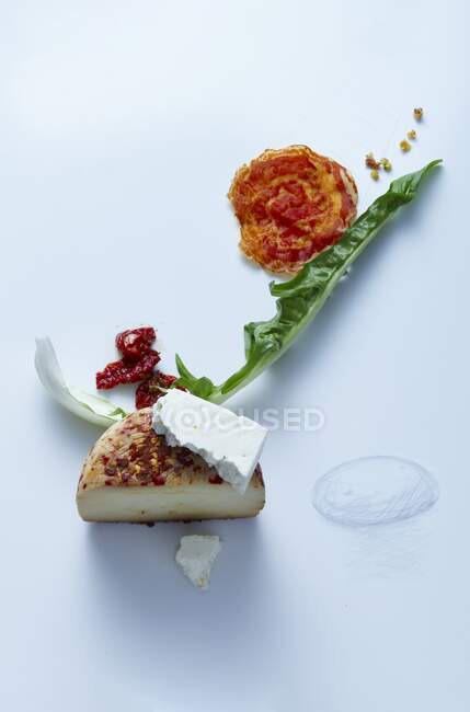 Ingredientes para ravioli assados no forno — Fotografia de Stock