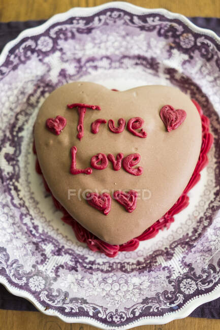 Valentines Heart close up view — стокове фото