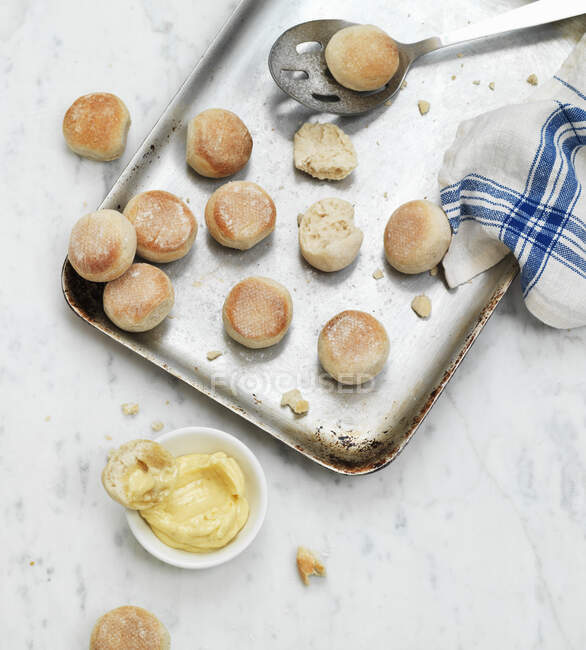 Petits pains au beurre — Photo de stock