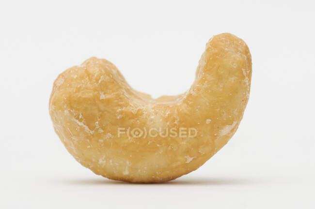 A roasted and salted cashew nut — Stock Photo