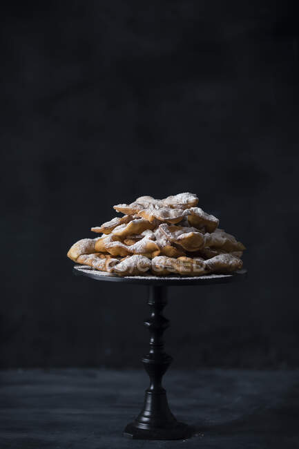 Faworki (pastelaria tradicional da Polónia) — Fotografia de Stock
